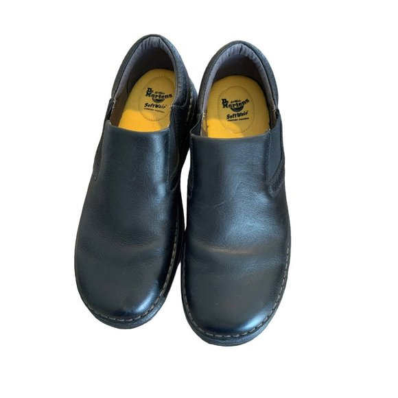 Dr. Martens Black Leather Orson Mens Slip On Dress Loafers Size 13 M - Picture 4 of 10